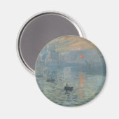 クロードモネインプレッションサンライズソレイルバント マグネット (正面/裏面)