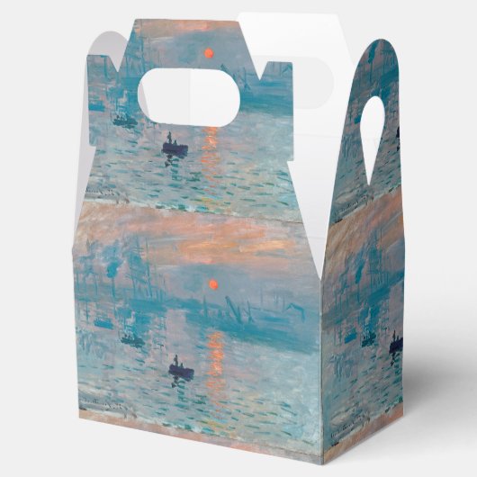 クロードモネインプレッションサンライズフランスの フェイバーボックス (オープン)