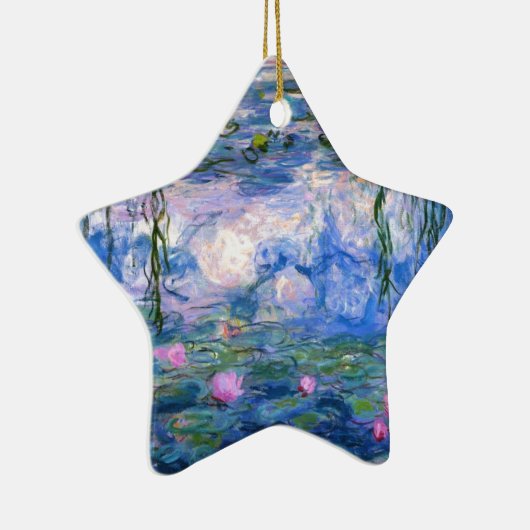 クロードモネウォーターユリ1919 セラミックオーナメント (右)