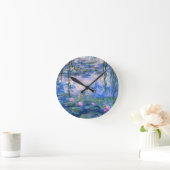 クロードモネウォーターユリ1919 ラウンド壁時計 (ホーム)