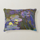 クロードモネウォーターリリーアガパンサス アクセントクッション (正面)