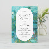 クロードモネウォーターリリーブライダルシャワー 招待状 (スタンド正面)