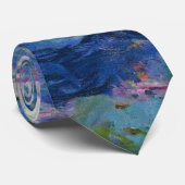 クロードモネウォーターリリーヴィンテージフローラHDアート ネクタイ (ロール)