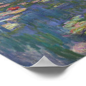 クロードモネウォーターリリー1916ファインアート ポスター (角)