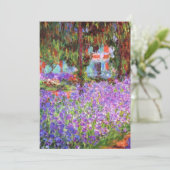 クロードモネガーデンアットジヴェルニー 招待状 (スタンド正面)