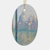 クロードモネグランドカナルヴェネツィアイタリアトラベル セラミックオーナメント (左)