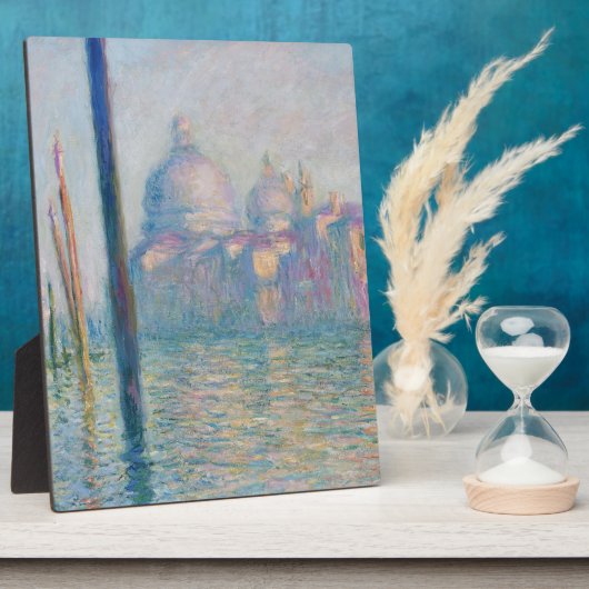 クロードモネグランドカナルヴェネツィアイタリアトラベル フォトプラーク (側面)