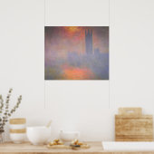 クロードモネグランドカナルヴェネツィアイタリアトラベル ポスター (キッチン)