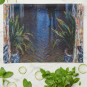 クロードモネコーナーオブザアパートメント キッチンタオル (折り畳み)