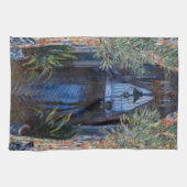 クロードモネコーナーオブザアパートメント キッチンタオル (横)