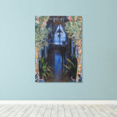 クロードモネコーナーオブザアパートメント キャンバスプリント (インサイチュ (ウッドフロア))