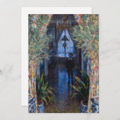 クロードモネコーナーオブザアパートメント サンキューカード (正面/裏面)