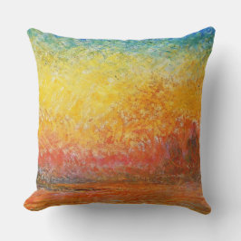 クロードモネサンセットインヴェネツィア印象派アート クッション