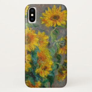 クロードモネサンフラワーズヴィンテージフローラ iPhone X ケース