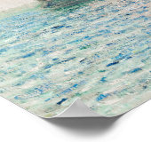 クロードモネザクリフスアットエトレタ絵画ットの芸術 ポスター (角)