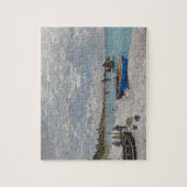 クロードモネザビーチアットサイント – アドレッセ1867 ジグソーパズル (縦)