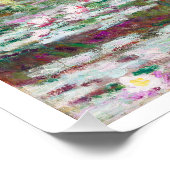 クロードモネザフットブリ日本のッジ ポスター (コーナー)