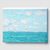 クロードモネシースケープアットサンアドレッセファインアート ゲストブック (裏面)