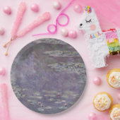 クロードモネスイリリー紙 ペーパープレート (パーティー)