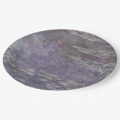 クロードモネスイリリー紙 ペーパープレート (アングル)