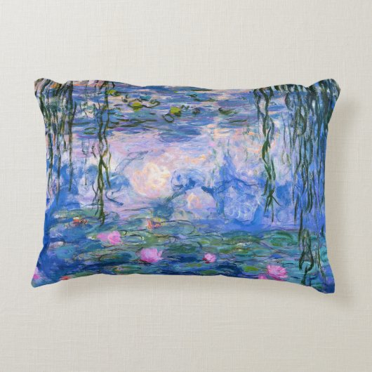 クロードモネスイリリー1919 アクセントクッション (裏面)