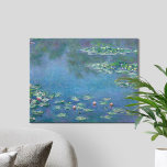 クロードモネスイリリー キャンバスプリント<br><div class="desc">クロード素晴らし・モネ絵を描による水彩画の植物性自然景観</div>