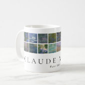 クロードモネスイリリー コーヒーマグカップ (正面左)