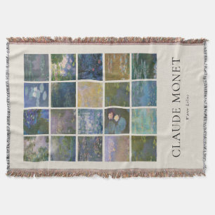クロードモネスイリリー スローブランケット