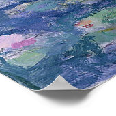 クロードモネスイリリー ポスター (角)