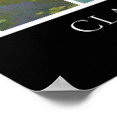 クロードモネスイリリー ポスター (角)