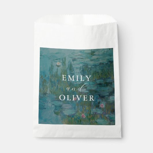 クロードモネスイリ結婚ーズ フェイバーバッグ (正面)