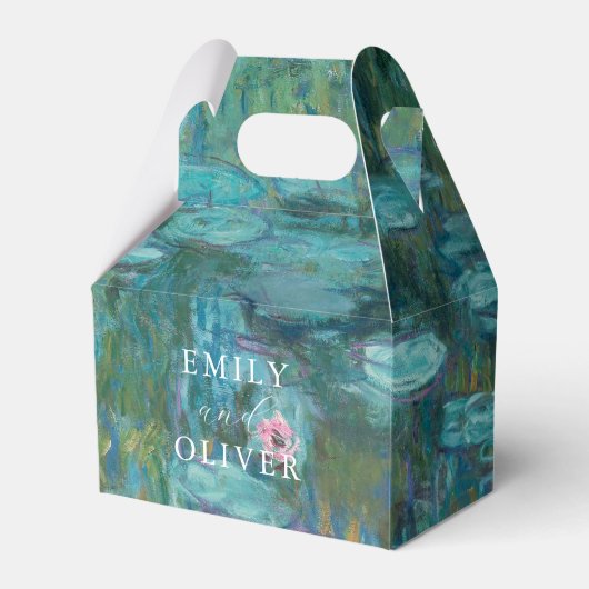 クロードモネスイリ結婚ーズ フェイバーボックス (正面サイド)