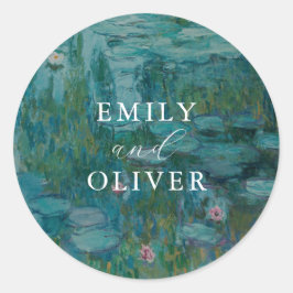 クロードモネスイリ結婚ーズ ラウンドシール