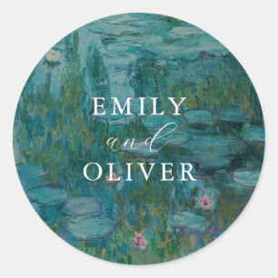 クロードモネスイリ結婚ーズ ラウンドシール