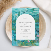 クロードモネスイリ結婚ーズ 招待状