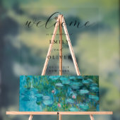 クロードモネスイレージュウェルカム結婚ズ アクリルサイン (ニュートラル)