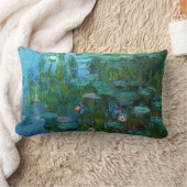 クロードモネズニンフェア ランバークッション (ブランケット)