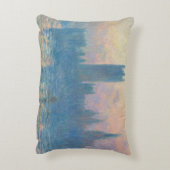 クロードモネハウスオブザラベリーサンセット アクセントクッション (裏面(縦))