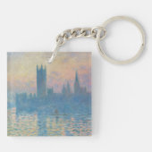 クロードモネハウスオブザラベリーサンセット キーホルダー (裏面)