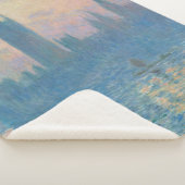 クロードモネハウスオブザラベリーサンセット シェルパブランケット (3/4)