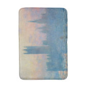 クロードモネハウスオブザラベリーサンセット バスマット (正面縦)