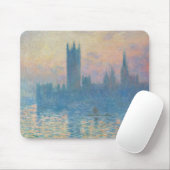 クロードモネハウスオブザラベリーサンセット マウスパッド (マウス)