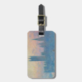 クロードモネハウスオブザラベリーサンセット ラゲッジタグ (正面縦)