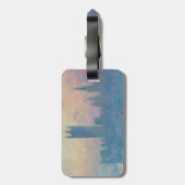 クロードモネハウスオブザラベリーサンセット ラゲッジタグ (裏面縦)