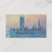 クロードモネハウスオブザラベリーサンセット 名刺 (正面)