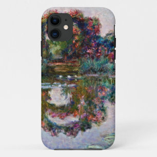 クロードモネバラ花アーチアットジヴェルニー iPhone 11 ケース