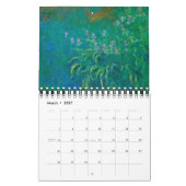 クロードモネファインアートカレンダー カレンダー (3月 2027)