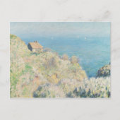 クロードモネフィッシャーマンズハウス絵画ズアートプリント ポストカード (正面)