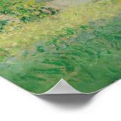 クロードモネフランスのットザウィロウオールドアート ポスター (角)