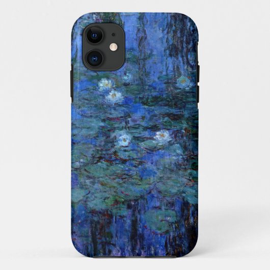 クロードモネブルーウォーターリリー Case-Mate iPhoneケース (裏面)